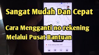 CARA MENGGANTI NOMOR REKENING DI PUSAT BANTUAN GRAB