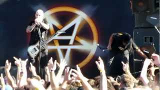 ANTHRAX - INDIANS - SHORELINE AMPHITHEATRE - ROCKSTAR MAYHEM FESTIVAL 2012