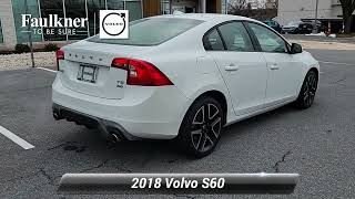 Used 2018 Volvo S60 Dynamic, East Petersburg, PA J2452855