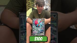 Opening Pokémon Cards While Camping! #wilderness #pokemoncards #tcg #like #pokemon #pokemontcg