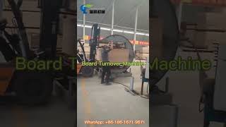 Woodworking Machinery Plywood Production Line Board Turnover Machine #boardturnover