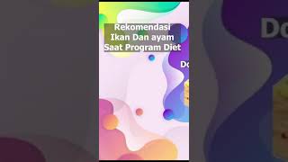 rekomendasi IKAN dan AYAM saat program diet #shorts #short #viral #diet #health