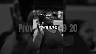 Proverbs 10.19-20