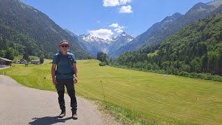 E5-Alpenüberquerung Oberstdorf - Bozen  Tag 1 - Oberstdorf-Kemptner Hütte