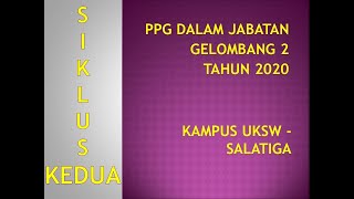 PELAKSANAAN PEMBELAJARAN DAN PEREKAMAN SIKLUS 2 PPL 1 - PPG 2020