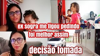 VOU PROCURAR OUTRA CASA! EX SOGRA ME LIGOU PEDINDO 😥 decisão esta tomada!