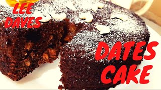 how to make dates cake at home