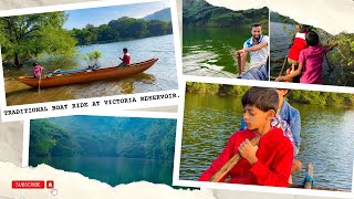 🚤 Exploring the Serenity of Victoria Reservoir: A Traditional Boat Ride 🌅