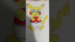 Pikachu's pokemon broke #creative #youtube #shorts #viralvideo #pokemon #music#dance#art #drawing