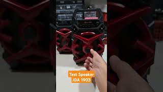 TEST SPEAKER BLUETOOTH JDA 1903 BISA MICROPHONE #speakermurah #speakerbluetoothterbaik #bluetooth