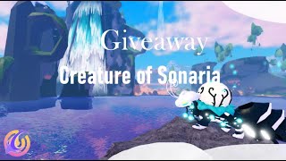 Giveaway CREATURE OF SONARIA [ CLOSE ]