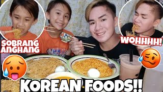 I TRIED KOREAN FOODS! HINDI NAMIN KINAYA🤮 AT Q&A!!!♥️ -ChristianPelaezVlogs