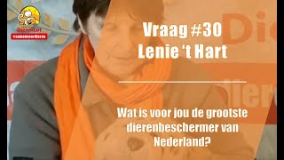 Vraag #30 DierenLot - Lenie 't Hart