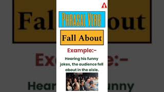 #60 "Fall About" || Phrasal Verb | Meaning | Examples | Tricks | Ashwin Sir #fallabout #fall_about