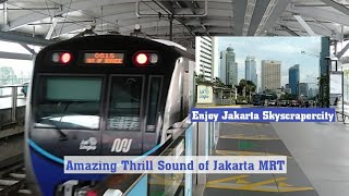 Jakarta Mass Rapid Transit First Indonesian Subway Line - Amazing Thrill Sound