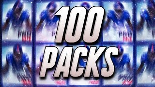 100 PRO PACK OPENING! Hunting UL BOSSES & GOLDEN TICKETS - Madden Mobile 16