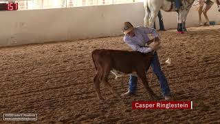 65 Plus and 14 Under Tie Down Calf Roping, Round 1