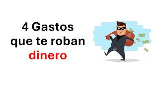 4 Gastos que te roban dinero y que puedes eliminar