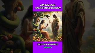 God saw Adam and Eve eating the fruit #viralshort #bible