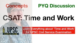 CSAT Quick Revision: Time and Work #upsc #ias #upscmotivation #aspirants #upscvlog UPSC Prelims 2023