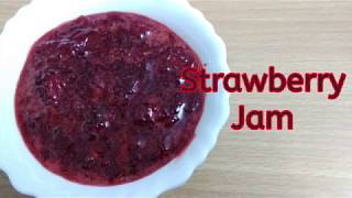 STRAWBERRY JAM | स्ट्रॉबेरी जाम |  HOMEMADE STRAWBERRY JAM | RUCHI'S KITCHEN CORNER