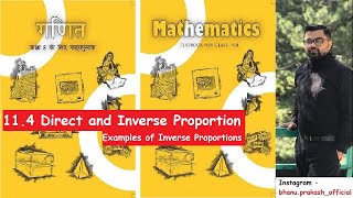 Class 8 Maths NCERT Chapter 11.4: Direct And Inverse Proportions by NITian Bhanu | Examples #jee