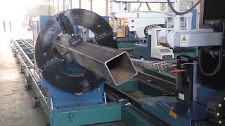 A pipe cutting robot that can cut up to 800mm