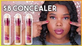 NEW SHADES Maybelline Instant Age Rewind Concealer Wear Test - Caramel, Tan, & Hazelnut