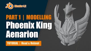 Phoenix King Aenarion Character Model Tutorial Part 1 | Blender 4.2 2024