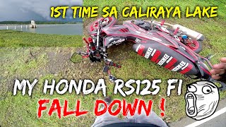 SA DI INAASAHANG PANGYAYARI SA HONDA RS125 FI KO | CALIRAYA LAKE  - MAN MADE LAKE | GANDA NG DAANAN