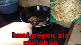 Cara buat peyek enak dirumah || gampang sekali.