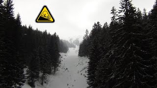 Roháče - Skibike v Spálenom žľabe