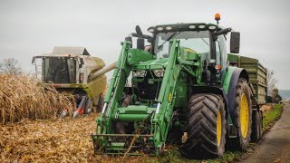 🇵🇱Kukurydza Na Ziarno 2O21☆ GR Rolnik ☆Claas Tucano 320 & John Deere 6195R & Deutz-Fahr 5115.4☆GAW ™