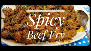 Spicy Beef Stir Fry | Hyderabadi Tala Hua Gosht | Karahi Meat | Beef Dry Roast | Anees