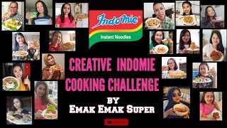 CREATIVE INDOMIE COOKING CHALLENGE BY EMAK EMAK SUPER || BAKWAN INDOMIE || #NANAKOCHT