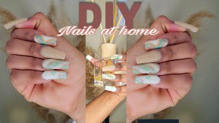 DIY NAILS AT HOME | How to do nails at home