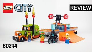 레고 시티 60294 스턴트 쇼 트럭(LEGO City Stunt Show Truck) - 리뷰_Review_레고매니아_LEGO Mania