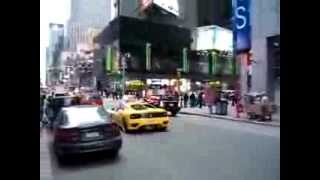 Yellow Ferrari 360 Modena in New York