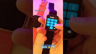 Password Lock in SMART WATCH 🤯 Dany Rex Fit + T900 Ultra Passcode On 🤯 #shorts #techingthat