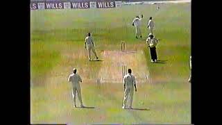 Caught Sachin Tendulkar bowled Wasim Akram   Rare Wicket India Pakistan Combined XI v Sri Lanka 1996