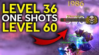 Lvl 36 One Shots Lvl 60 - Staysafe Raid Dies To a Multiboxer - WoW Classic Highlights Ep. 17