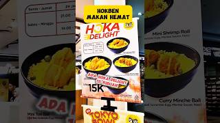 Promo HokBen serba 15K Makan Hemat : Maze Udon, Gyu Soboro Don, Curry Minche Roll, dll