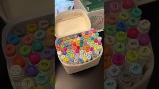 11yo Autistic Savant Unboxes Ohuhu Markers