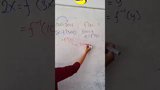 Cara Mudah & Tercepat Mengerjakan Soal Fungsi Invers #tutorial #utbk #maths  #physics #education