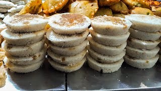 Delicious Street Food Vapa Pitha | Famous Winter Special patri gur mix Vapa pitha |Tasty Food Ranger