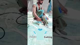 T-shirt cutting video ✂️ #cuttingmaster #shorts #viralvideo