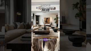 Trend 2024 Interior design #interni