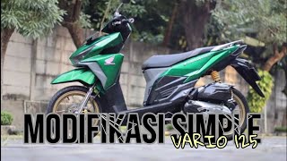 MODIFIKASI VARIO 125 KEREN #modifikasi #vario125 #modifikasivario125