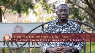 Why Hekima University College - Cornelius Demenenge Jimin