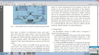 Conjunctive Keyword Search With Designated Tester and Timing Enabled Proxy Re Encryption Function fo